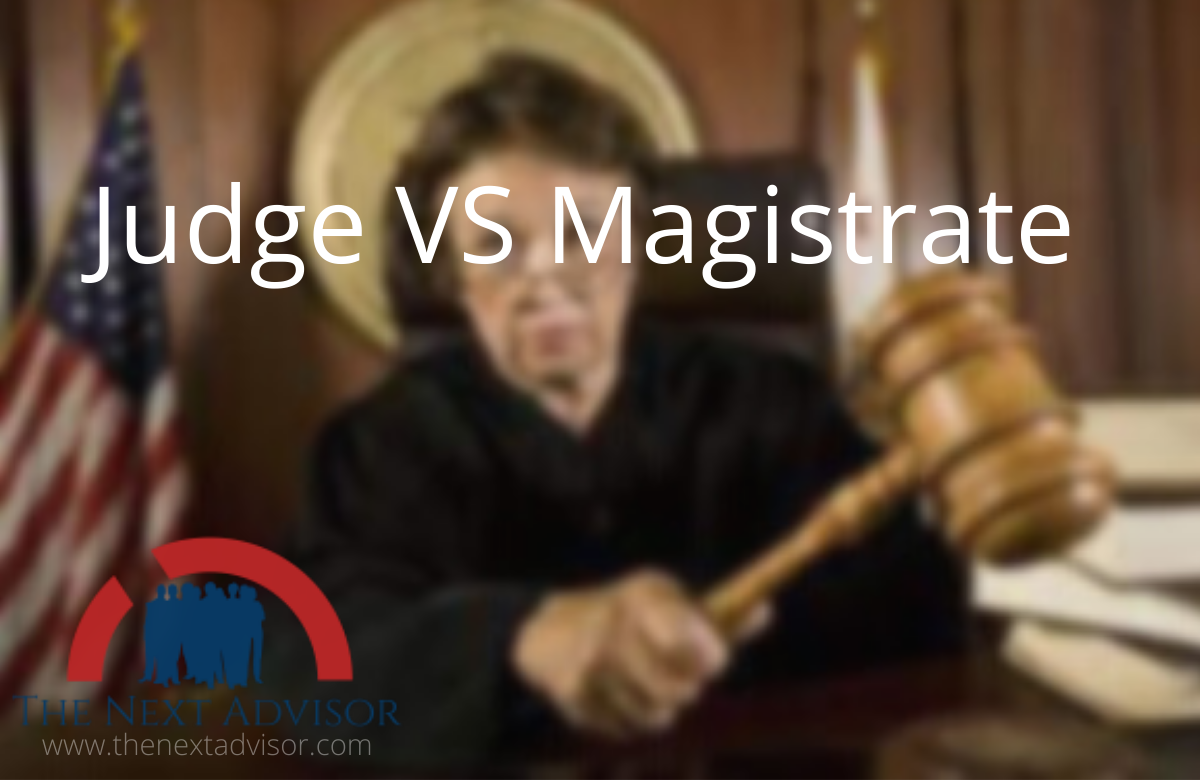Judge Vs Magistrate