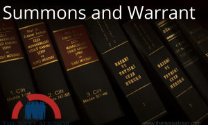 Summons and Warrant