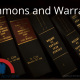 Summons and Warrant