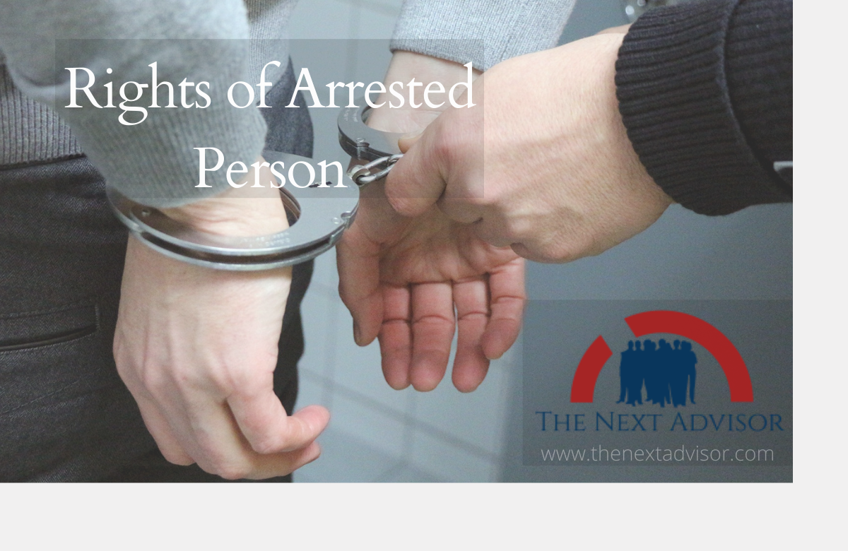 rights of arrested person (accused)