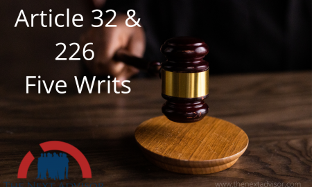 Article 32 & 226 and 5 writs
