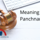 Meaning of Panchnama