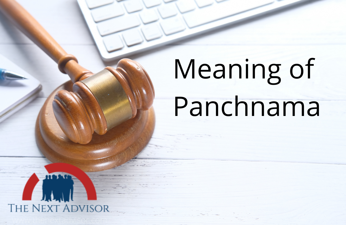 Meaning of Panchnama