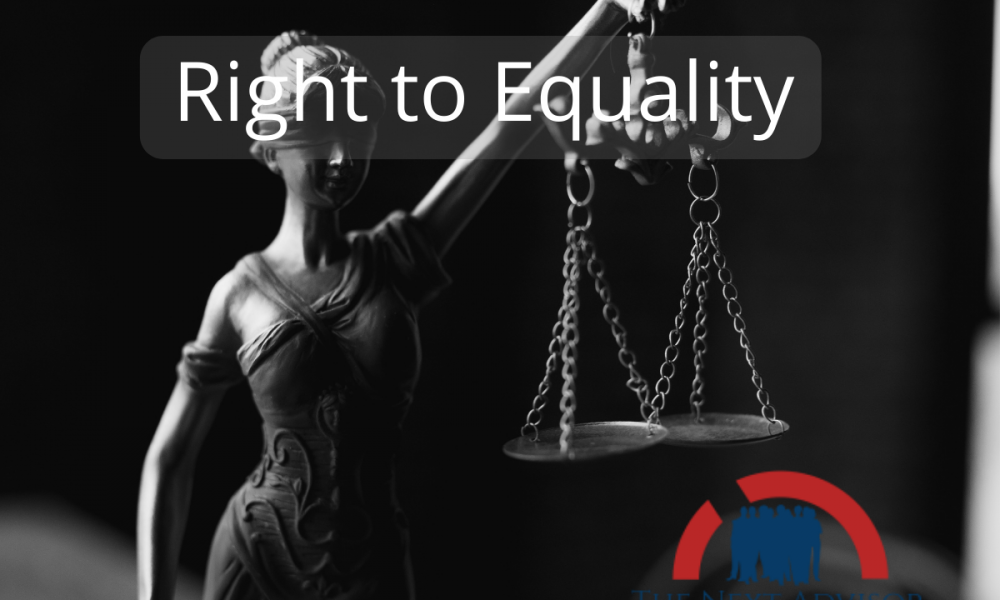assignment on right to equality