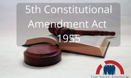 5th Constitutional Amendment Act 1955