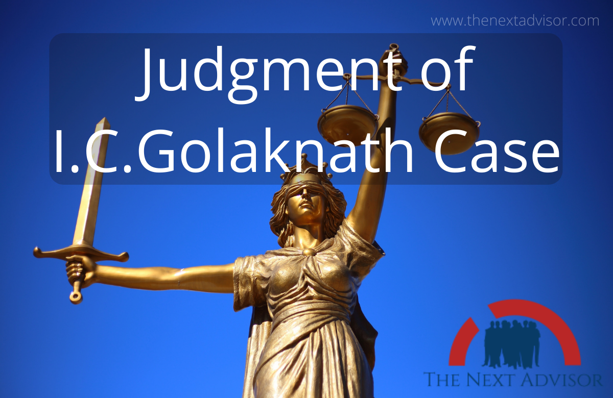 Judgment of I.C.Golaknath Case