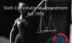Sixth Constitutional Amendment Act 1956