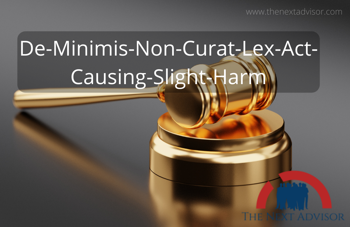 de-minimis-non-curat-lex-act-causing-slight-harm