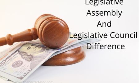 Legislative Assembly And Legislative Council - Difference