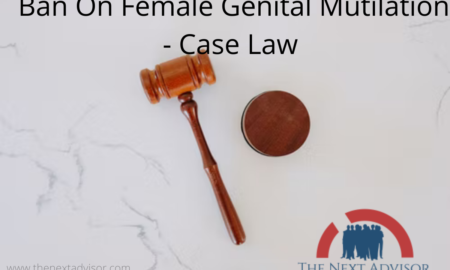 Ban On Female Genital Mutilation - Case Law