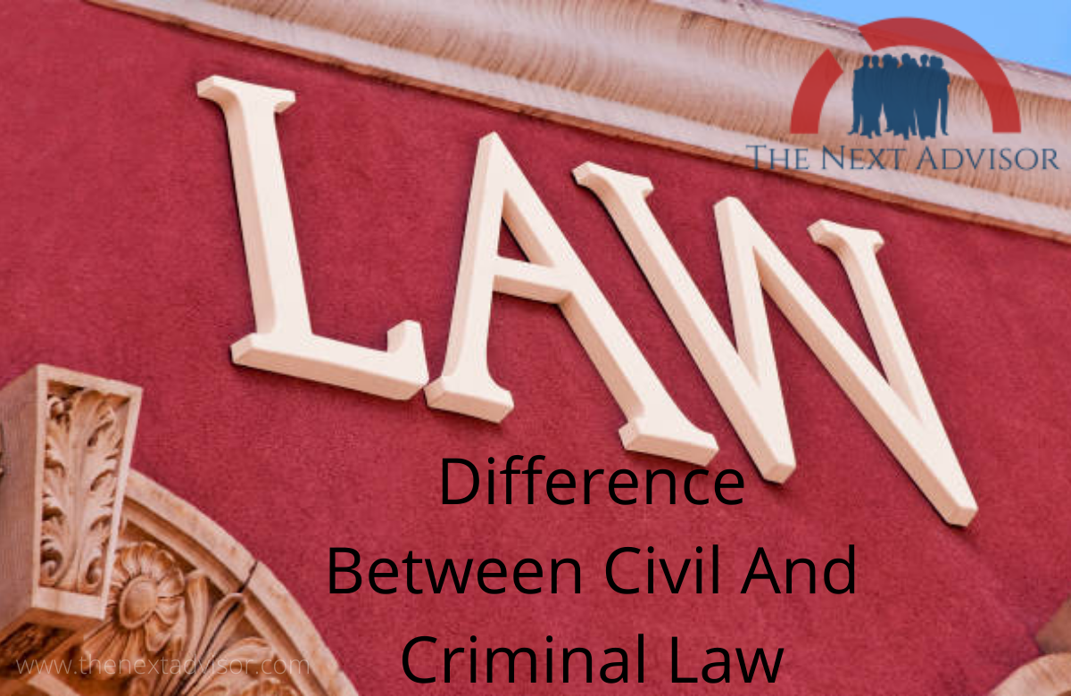 Difference Between Civil And Criminal Law