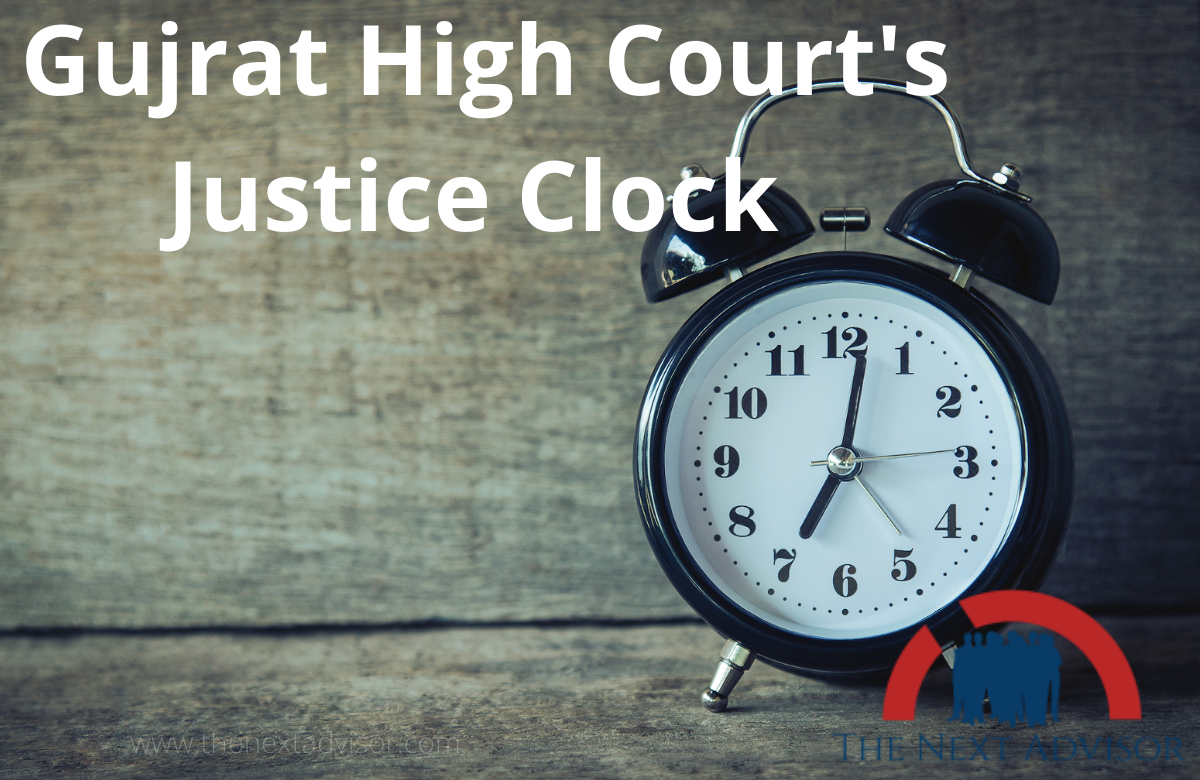 Gujrat High Court's Justice Clock Gujrat High Court's Justice Clock