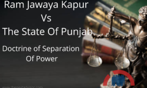 Ram Jawaya Kapur Vs The State Of Punjab