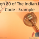 Section 80 of The Indian Penal Code - Example