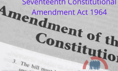 Seventeenth Constitutional Amendment Act 1964