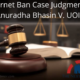 Internet Ban Case Judgment - Anuradha Bhasin V. UOI