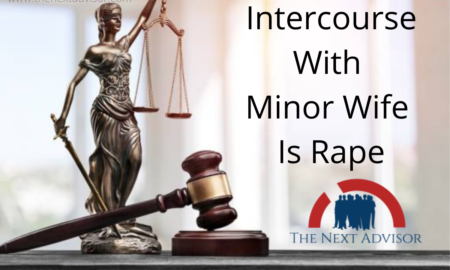 Intercourse With Minor Wife Is Rape