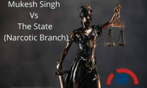 Mukesh Singh Vs The State (Narcotic Branch)
