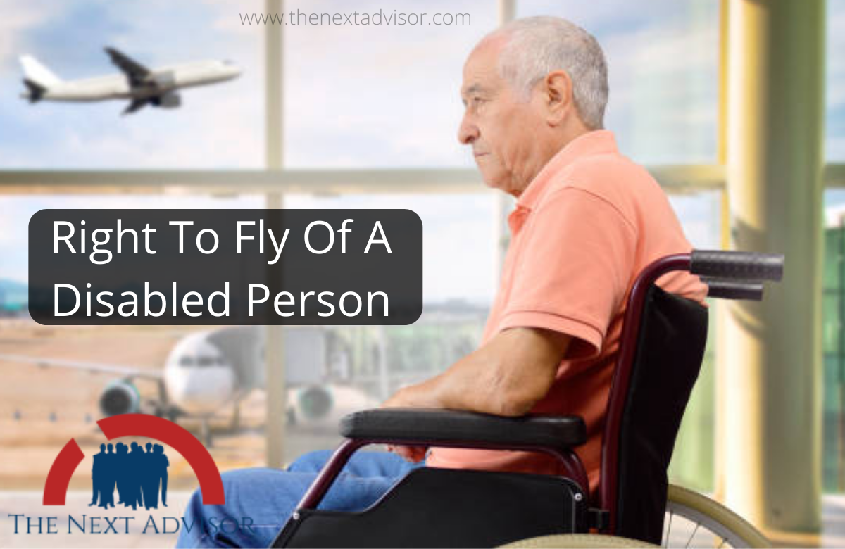 Right To Fly Of A Disabled Person