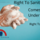 Right To Sanitation Comes Under Right To Life