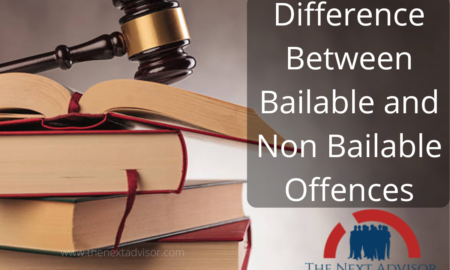 Difference Between Bailable and Non Bailable Offences