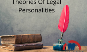 Theories Of Legal Personalities