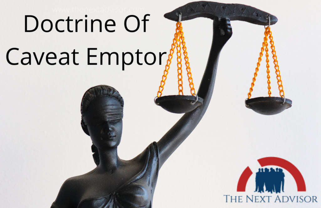 Doctrine Of Caveat Emptor