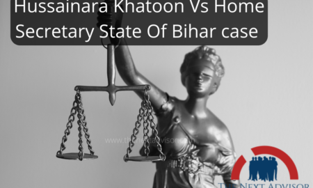 Hussainara Khatoon Vs Home Secretary State Of Bihar case