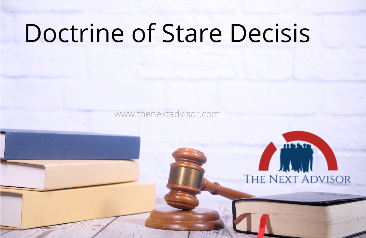 Doctrine of Stare Decisis