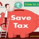 How to save tax