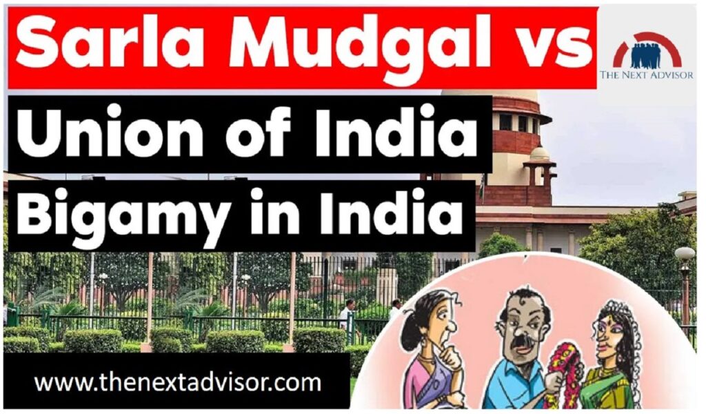 Sarla Mudgal Vs Union