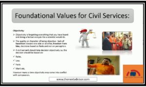 Values For Civil Servants