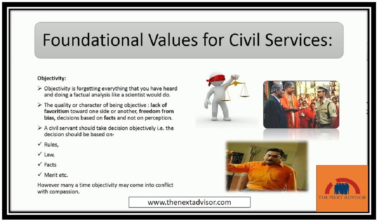 Values For Civil Servants