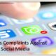 Address Complaints Against Social Media